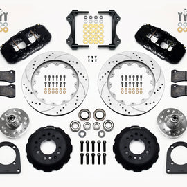 Wilwood AERO6 Front Hub Kit 14.00in Drill-Zinc TCI-IFS 71-78 (Pinto Based) 140-13226-Z