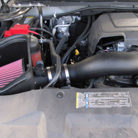 Airaid 09-13 GM Truck/SUV (w/ Elec Fan/excl 11 6.0L) MXP Intake System w/ Tube (Dry / Red Media) 201-270