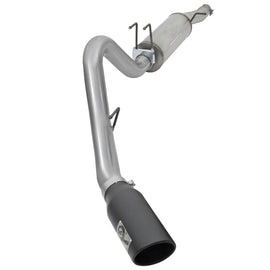 aFe MACHForce XP 4in Cat-Back SS-409 Exhaust w/ Black Tips 2017 Ford Super Duty F-250/F-350 V8-6.2L 49-43086-B