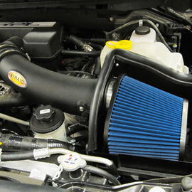 Airaid 10-14 Ford SVT Raptor / 11-13 F-150 6.2L CAD Intake System w/ Tube (Dry / Blue Media) 403-272