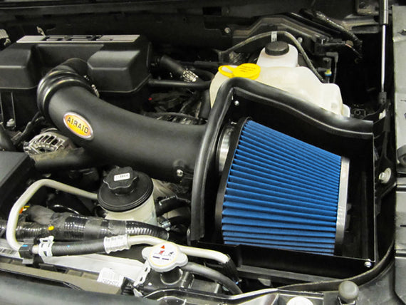 Airaid 10-14 Ford SVT Raptor / 11-13 F-150 6.2L CAD Intake System w/ Tube (Dry / Blue Media) 403-272