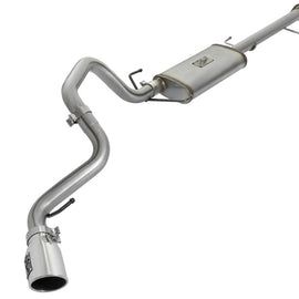 aFe MACH Force Xp 2.5in SS Cat-Back Single Side Exit Exhaust w/Polished Tips 07-14 Toyota FJ Cruiser 49-46027-P