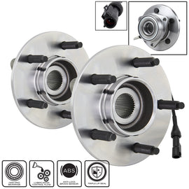 xTune Wheel Bearing and Hub 4WD ABS Ford F-150 00-03 - Front Left and Right BH-515029-29 9939471