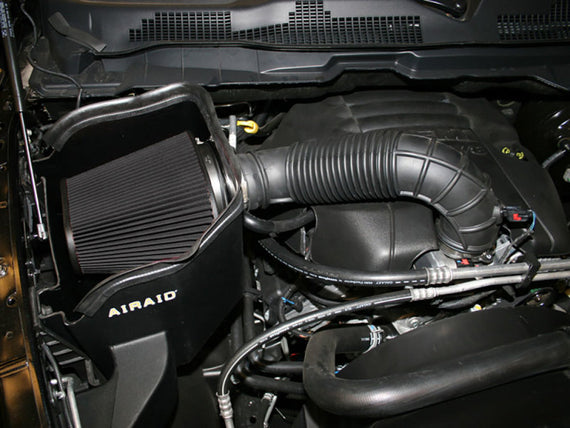 Airaid 03-12 Dodge Ram 3.7L/4.7L/5.7L MXP Intake System w/o Tube (Dry / Black Media) 302-236