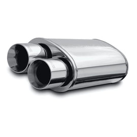 MAGNAFLOW STAINLESS STEEL STREET SERIES MUFFLER AND TIP COMBO 14805 14805