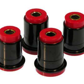Prothane 79-93 Ford Mustang Front Control Arm Bushings w/ Shell - Red 6-209