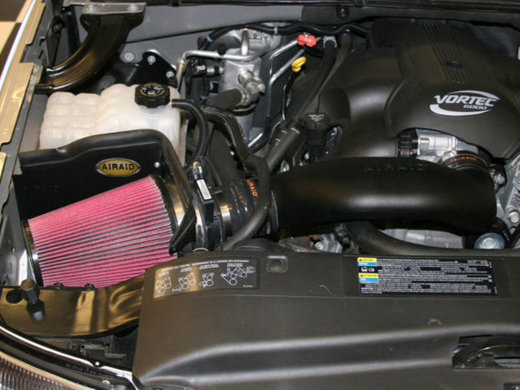 Airaid 05-06 GMC/ 05 Chevy 4.8/5.3/6.0 1500 Series CAD Intake System w/ Tube (Oiled / Red Media) 200-185