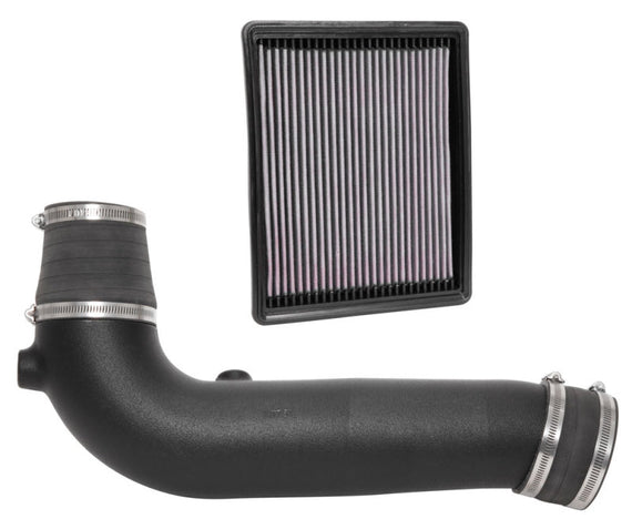 Airaid 17-18 Chevrolet Silverado / GMC Sierra V6-4.3L F/I Airaid Jr Intake Kit - Oiled / Red Media 200-752