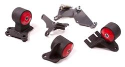 INNOVATIVE FOR 90-93 Integra B-Series Black Steel Mounts 95A Cable to Hydro Conversion 49350-95A