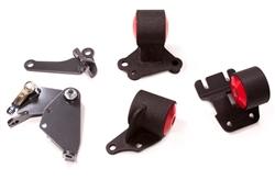 INNOVATIVE FOR 90-93 Integra B-Series Black Steel Mounts 95A Cable to Hydro Conversion 49351-95A
