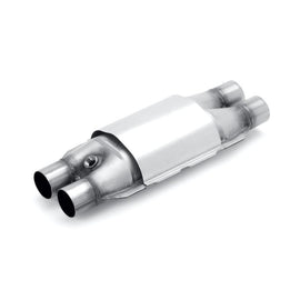 MAGNAFLOW UNIVERSAL HIGH-FLOW DUAL INLET CATALYTIC CONVERTER 94038 25.125x8.25x4.875 94038