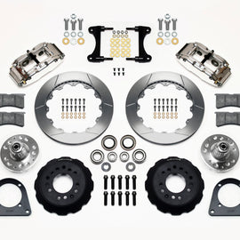 Wilwood Narrow Superlite 6R Front Hub Kit 12.88in Polished TCI-IFS 71-78 (Pinto Based) 140-13224-P