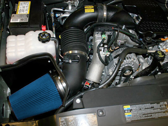 Airaid 06-07 Chevy Duramax Classic (w/ High Hood) CAD Intake System w/o Tube (Dry / Blue Media) 203-187