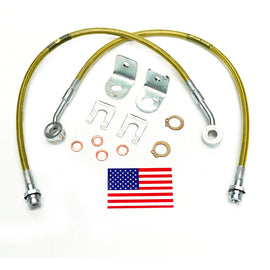 Superlift 97-05 Jeep Wrangler TJ w/ 4-6in Lift Kit (Pair) Bullet Proof Brake Hoses 91460