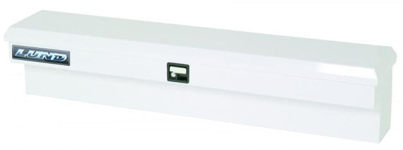 Lund Universal Commercial Pro Alum Side Bin Box - White 707959W