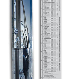 Hella Standard Wiper Blade 18in - Pair 9XW398114018