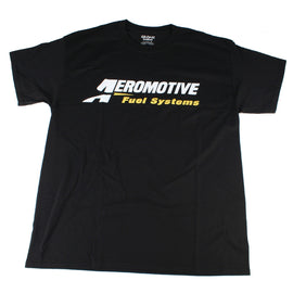 Aeromotive Logo T-Shirt (Black) - Medium 91015
