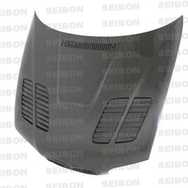 Seibon 01-05 BMW E46 M3 GTR Style Carbon Fiber Hood HD0105BMWE46M3-GTR