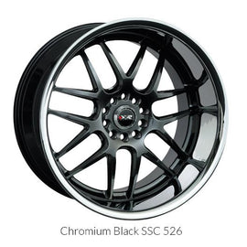 XXR 526 20x10.5 5x114.3/5x120 +35 Chromium Black/SSC Wheel/Rim 52600142N