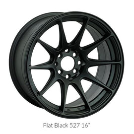 XXR 527 16x8 4x100/4x114.3 +20 Flat Black Wheel/Rim 527670822