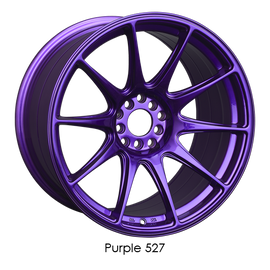 XXR 527 18x9.75 5-100/5-4.5 +35 Purple Wheel/Rim 527891084