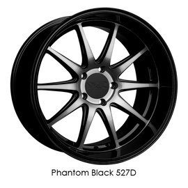 XXR 527D 18x9 5-4.5 +35 Phantom Black Wheel/Rim 527D896527