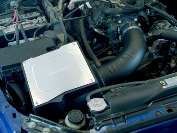Airaid 07-11 Jeep Wrangler JK 3.8L MXP Intake System w/ Tube (Oiled / Red Media) 310-276