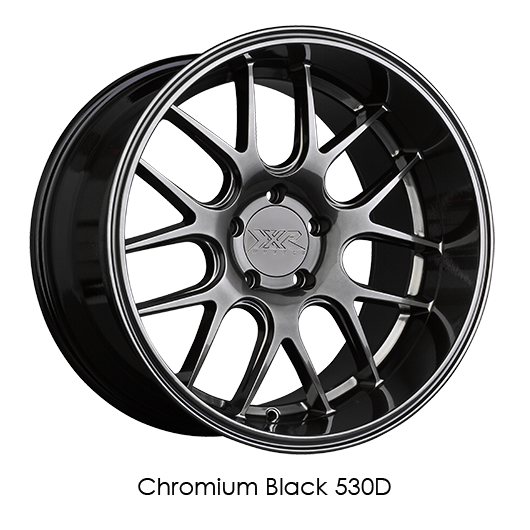 XXR 530D 18x10.5 5x114.3 +20 Chromium Black Wheel/Rim 530D806650