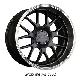 XXR 530D 18x9 5-4.5 +35 Graphite / ML Wheel/Rim 530D896597