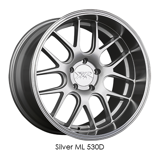 XXR 530D 18x9 5x114.3 +35 Silver/ML Wheel/Rim 530D896531