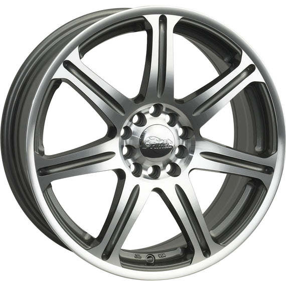 Primax 533 16x7 4x100/4x114.3 +38 Machined Wheel/Rim 53367081
