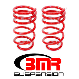 BMR 10-15 5th Gen Camaro V8 Rear Lowering Springs - Red SP079R