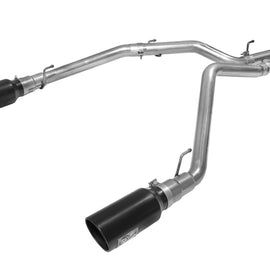 aFe MACHForce XP DPF-Back Exhaust 3in SS w/ 6in Black Tips 2014 Dodge Ram 1500 V6 3.0L EcoDiesel 49-42044-B