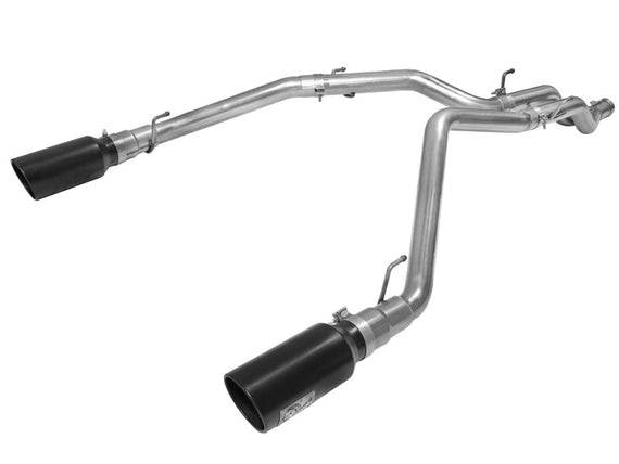 aFe MACHForce XP DPF-Back Exhaust 3in SS w/ 6in Black Tips 2014 Dodge Ram 1500 V6 3.0L EcoDiesel 49-42044-B