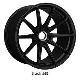 XXR 568 18x8.5 5-112 +38 Black Wheel/Rim 568884420