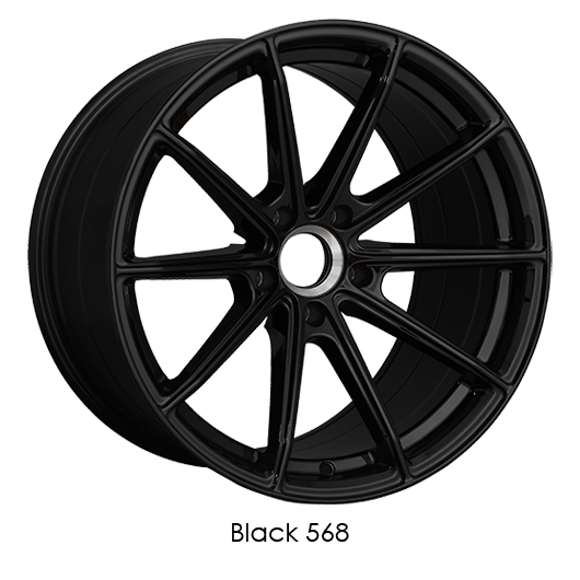 XXR 568 18x9.5 5-4.5 +20 Black Wheel/Rim 568896620