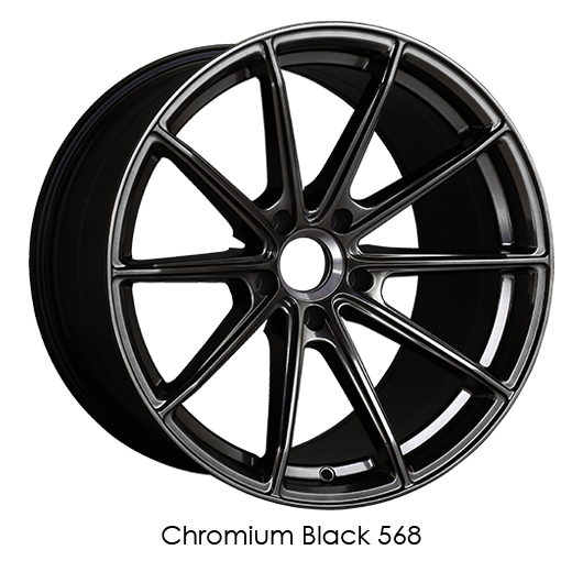 XXR 568 18x8.5 5-4.5 +20 Chromium Black Wheel/Rim 568886650