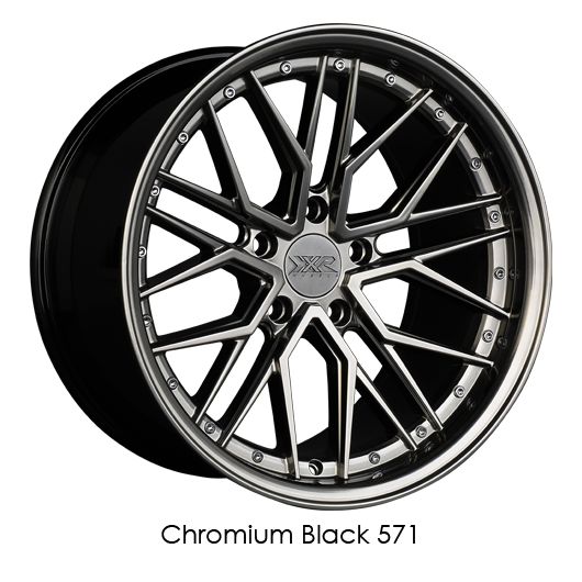 XXR 571 18x8.5 5x120 +25 Chromium Black Wheel/Rim 571881350