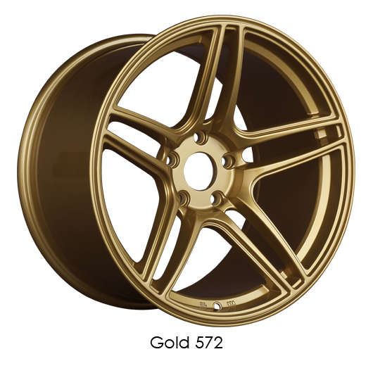 XXR 572 18x10.5 5x114.3 +25 Gold Wheel/Rim 572806670