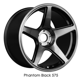 XXR 575 18x8.5 5x114.3 +25 Phantom Black Wheel/Rim 575886627