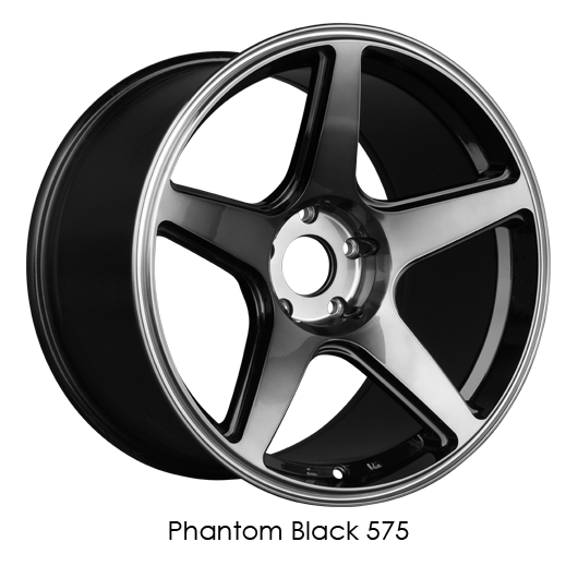 XXR 575 18x8.5 5x114.3 +25 Phantom Black Wheel/Rim 575886627