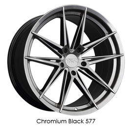 XXR 577 18x8.5 5x114.3 +20 Chromium Black Wheel/Rim 577886650