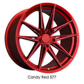 XXR 577 19x10 5x114.3 +40 Candy Red Wheel/Rim 577906580