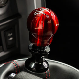 Raceseng Contour Shift Knob (Gate 5 Engraving) BMW Adapter - Red Translucent 08231RT-08015-081201