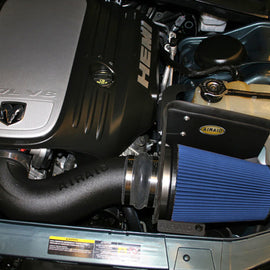 Airaid 06-10 Charger / 05-08 Magnum 5.7/6.1L Hemi CAD Intake System w/ Tube (Dry / Blue Media) 353-199