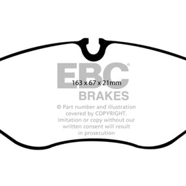 EBC 07+ Dodge Sprinter 2500 Ultimax2 Front Brake Pads UD1316