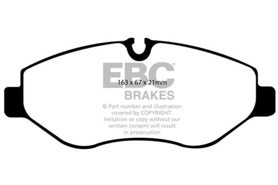 EBC 07+ Dodge Sprinter 2500 Ultimax2 Front Brake Pads UD1316