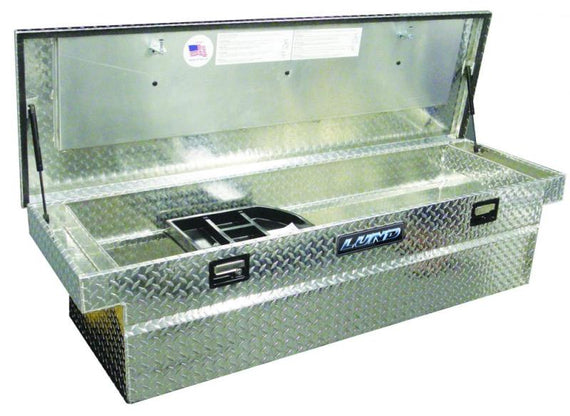 Lund Universal Aluminum Foam Filled Lid Truck Box - Brite 5400DBT