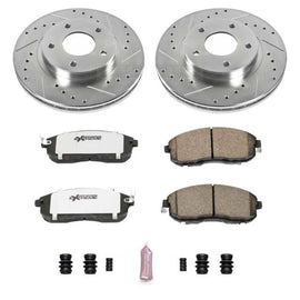 Power Stop 99-01 Nissan Maxima Front Z26 Street Warrior Brake Kit K3137-26