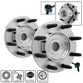 xTune Wheel Bearing and Hub ABS Chevy Avalanche 02-03 - Front Left and Right BH-515086-86 9939341